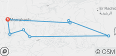  Marokko Erlebnisreise zwischen Bergen und Wüste - 8 Destinationen 