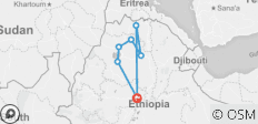  Nordäthiopiens reiche Geschichte und schönste Landschaften - 7 Destinationen 