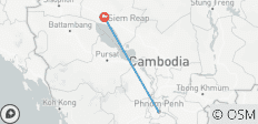  CAMBODGE CLASSIQUE - PHNOM PENH-SIEM REAP - 7 JOURS ET 6 NUITS (L1CPR6) - 2 destinations 