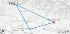 Ontdek Kathmandu Chitwan Pokhara - 4 bestemmingen 