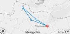  Ewiges Blau des Khuvsgul Sees - 6 Tage - 5 Destinationen 