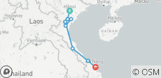  Ho Chi Minh Trail Radreise - 8 Destinationen 
