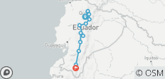  Ecuador Andean Jewels 10 Days Tour - 13 destinations 