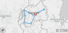  13 Days Rwanda Expedition with Chimpanzees &amp; Gorilla trekking - 8 destinations 
