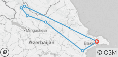  Aserbaidschan: Geschichte und Moderne - 7 Destinationen 
