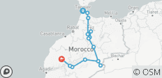  5-Day Morocco Tour: Tangier to Merzouga Desert and Marrakech - 15 destinations 