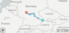  9 tage Passau-Frankfurt - 7 Destinationen 