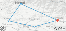  Luxus Nepal: Kathmandu, Pokhara, Lumbini &amp; Chitwan9 Tage - 6 Destinationen 