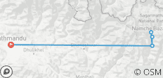  Ontdek de majesteit van de Himalaya: Everest View Trek - 8 Dagen - 6 bestemmingen 