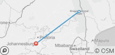  Kruger National Park Express 3 dagen/2 nachten (Comfort) - 3 bestemmingen 