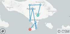 Avontuurlijke tochten Bali - 8 bestemmingen 