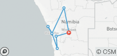  Sossusvlei, Swakopmund und Etosha Nationalpark (Komfort) - 7 Tage - 8 Destinationen 