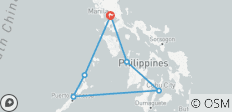  Circuit de 10 jours aux Philippines - 6 destinations 