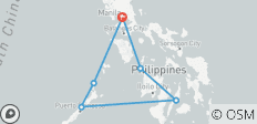  Phlippinen Rundreise - 10 Tage - 6 Destinationen 
