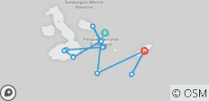  Galapagos Entdeckungsreise - 12 Destinationen 
