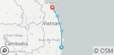  Radfahren Zentralküste Vietnam 4 Tage - 4 Destinationen 