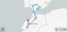  Découverte historique du Maroc et de l\'Espagne - 11 destinations 