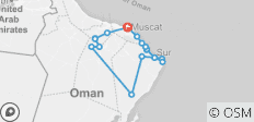  Fantastic Oman 4 Days – Oman Tour Package - 17 destinations 