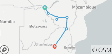  6 Tage 5 Nächte Best of Zimbabwe Abenteuer - 8 Destinationen 