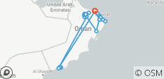  Grand Nights of Oman 10 Days – Oman Tour Package - 22 destinations 