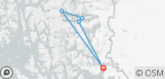  Patagonia: ‘O’ Circuit Trek (Camping Service) - 5 destinations 