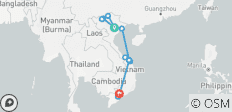  Les points forts du Vietnam avec 12 jours et 11 nuits - 15 destinations 