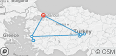  Privéreis Turkije in een week, 7 dagen - 14 bestemmingen 