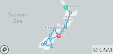  New Zealand Uncovered (17 Days) - 12 destinations 