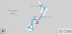  Unerforschtes Neuseeland - 17 Tage - 13 Destinationen 