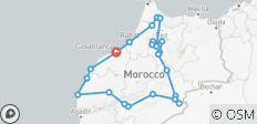  Marokko preisgünstige Rundreise - 23 Destinationen 