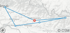  Nepal Luxus-Rundreise mit dem Hubschrauber - 7 Tage - 6 Destinationen 