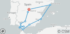  Circuito en grupo pequeño por la España cultural - 14 destinos 