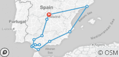  Spanien Kleingruppenreise - 14 Destinationen 