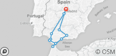  Historische Spanien Kleingruppenreise - 11 Destinationen 