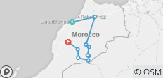  Wanderreise Marokko zwischen Berge und Sahara - 9 Destinationen 