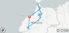  Avontuurlijke rondreis Noord-Marokko - 14 bestemmingen 