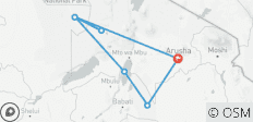  7 Dagen 6 Nachten Noordelijk Safari Circuit - 7 bestemmingen 