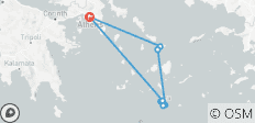  9-daagse privéreis in Santorini &amp; Mykonos vanuit Athene - 9 bestemmingen 