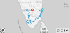  Incredible South India - 17 destinations 