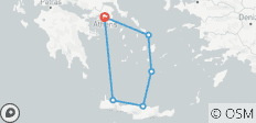  Atenas, Mykonos, Santorini y Creta: Viaje de 10 días por Grecia - 6 destinos 