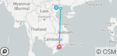  Highlight Vietnam 7 jours 6 nuits - Hanoi, baie d\'Halong et Ho Chi Minh Ville - 6 destinations 