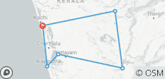  Romantische Kerala Rundreise - 6 Destinationen 