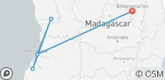  Westliches Madagaskar Abenteuerreise (Komfort) - 6 Tage - 6 Destinationen 