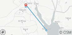  10 Daagse Caïro &amp; Hurghada Vakantie (5 bestemmingen) (GEM Museum Bezoek) - 7 bestemmingen 