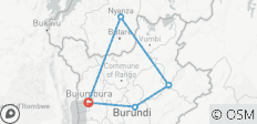  Safari aventure au Burundi 7Jours 6 Nuits - 5 destinations 