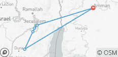  03-tägige islamische Tour nach Jerusalem und ins Heilige Land (Islamische Tour) (JR-JHT-010) - 6 Destinationen 