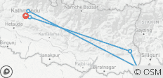  Tracking Endangered Red Panda in Nepal - 6 destinations 