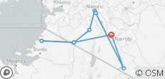  Het beste van Kenia Avontuur (Luxe) 7 Dagen/6 Nachten - 5 bestemmingen 