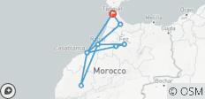  Découverte du Maroc depuis Tanger 9 Jours 8 Nuits - Confort - 9 destinations 