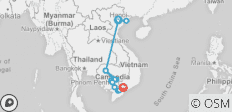  Vietnam und Kambodscha Entdeckungsreise (2023) - 16 Destinationen 
